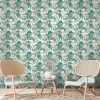 Papel pintado Paraiso verde gastón y daniela botánico decoración salón