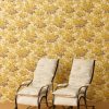 Papel pintado vinílico Vegacervera ocre colección Volume V Lorenzo Castillo Gastón y Daniela botánico naturaleza floral decoración casa salón dormitorio baño cocina