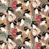 Tela Matsuyama Multi japón gastón y daniela oriental terciopelo decoración GDT-1597-002