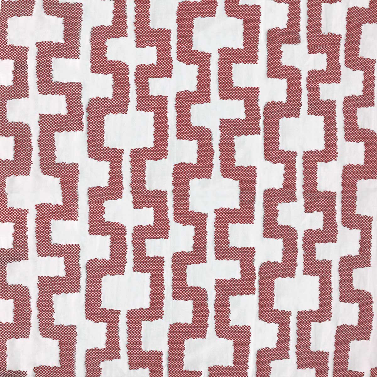 Tela Ryu rojo Japón Gastón y Daniela geométrico decoración GDT-5628-002
