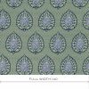 GDT-5692-002 Tela Palmeta verde marco polo gastón y daniela étnico botánico tapicería decoración cortinas casa outdoor ancho