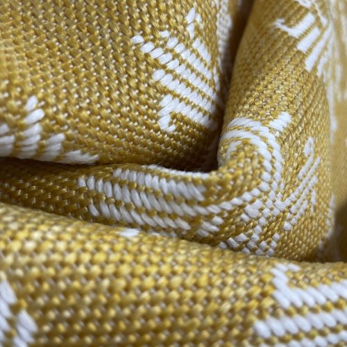 GDT-5699-003 Tela Tulip amarillo marco polo gastón y daniela geométrico étnico tapicería decoracion cortinas casa outdoor detalle