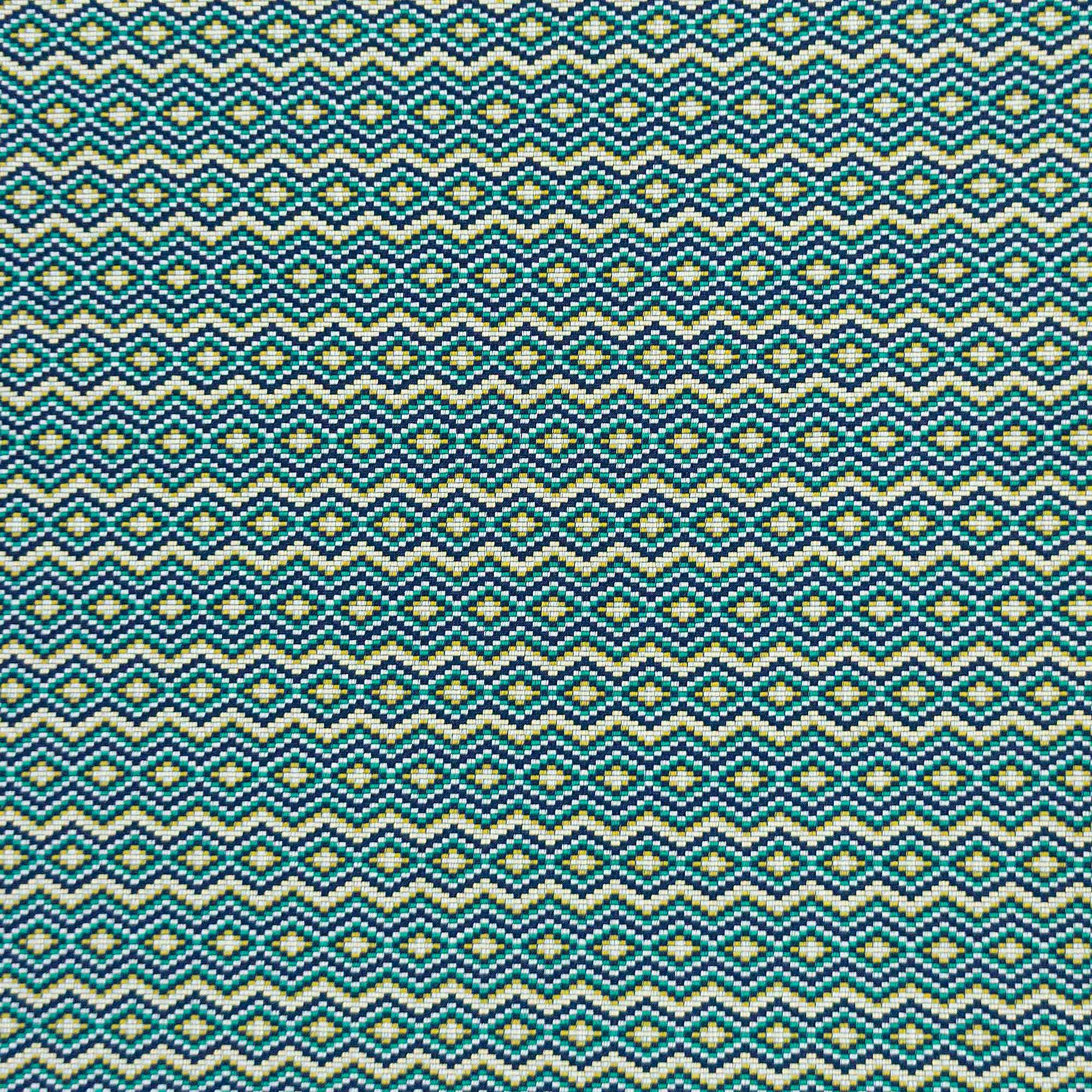 GDT-5719-003 Tela Caucaso azul lima marco polo gastón y daniela geométrico étnico tapicería decoración cortinas casa plana