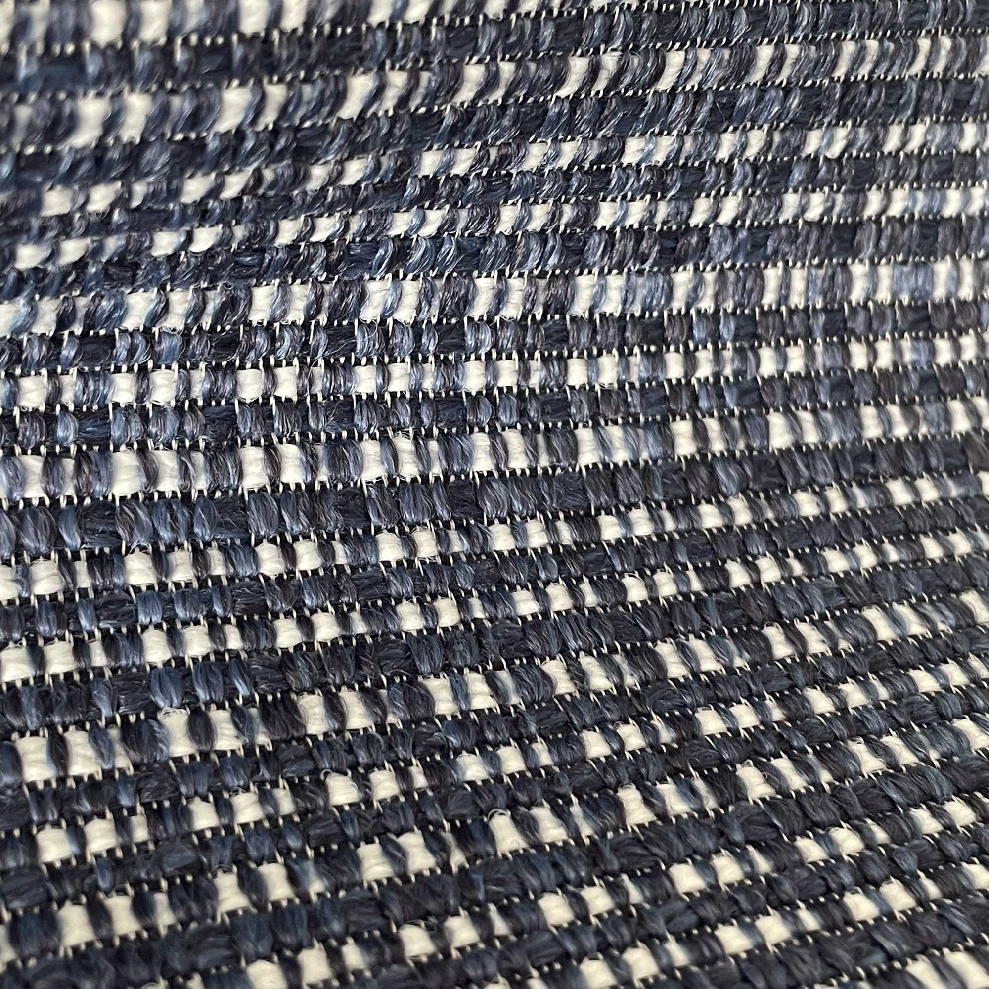 Tela Out navy azul Gastón y Daniela estampado jacquard falso liso outdoor tapicería decoración casa exterior