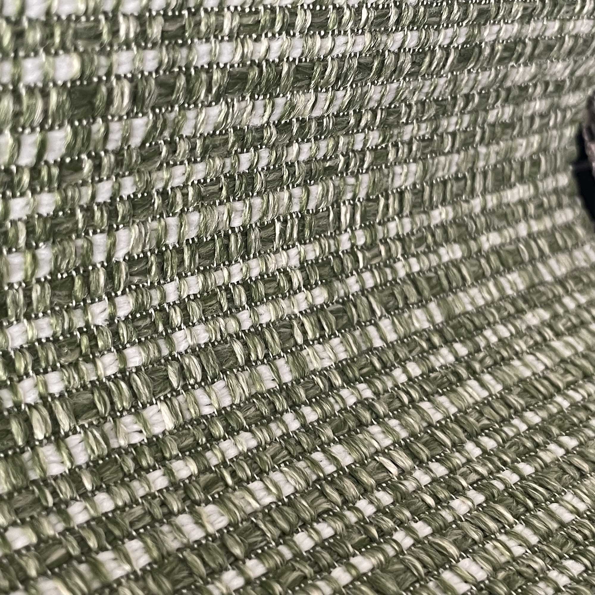 Tela Out verde Gastón y Daniela estampado jacquard falso liso outdoor tapicería decoración casa exterior