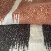 Tela Panarea ladrillo naranja Gastón y Daniela visillo lino ikat geométrico cortinas decoración casa