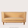 Tela gaston y daniela Outdoor Dorcas amarillo geometrico sofa tapizado george smith upholstered furniture