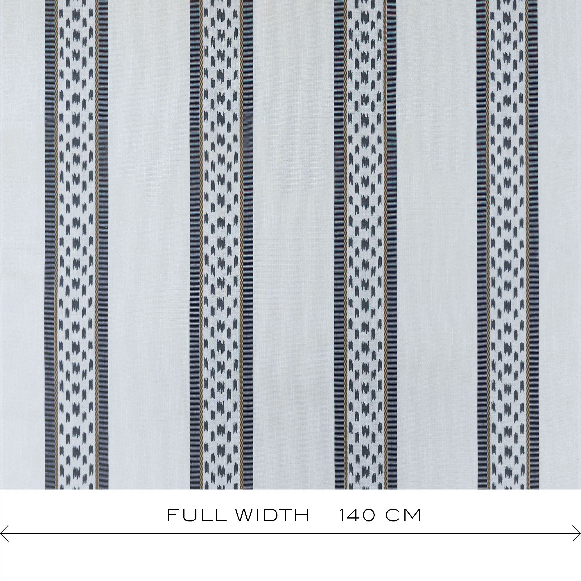 GDT-5778-004 Tela Mileto antracita de Gaston y Daniela. Diseño etnico y geometrico para tapiceria y cortinas. Decoracion de interiores ancho