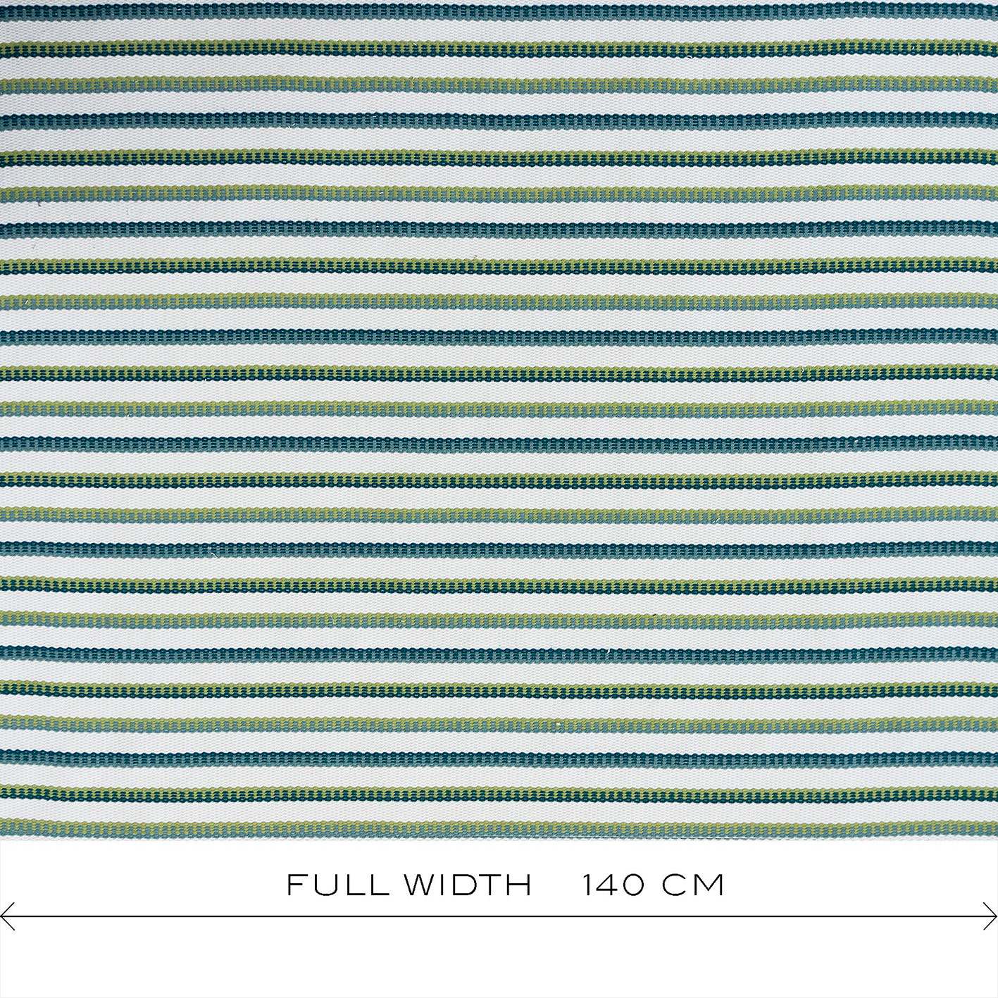 GDT-5781-001 Tela Izmir verde de Gaston y Daniela. Diseño de rayas para tapiceria y cortinas. Decoracion de interiores ancho