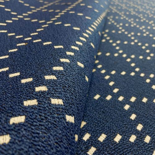 GDT-5784-006 Tela Etria Azul de Gaston y Daniela. Diseño geometrico para tapiceria. Decoracion de interiores. Detalle
