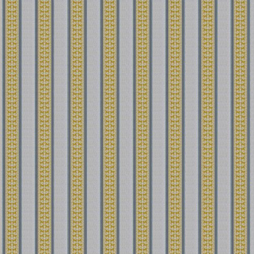 GDT-5787-003 Tela Troya amarillo de Gaston y Daniela. Diseño de rayas y caballos para tapiceria y cortinas. Decoracion de interiores.