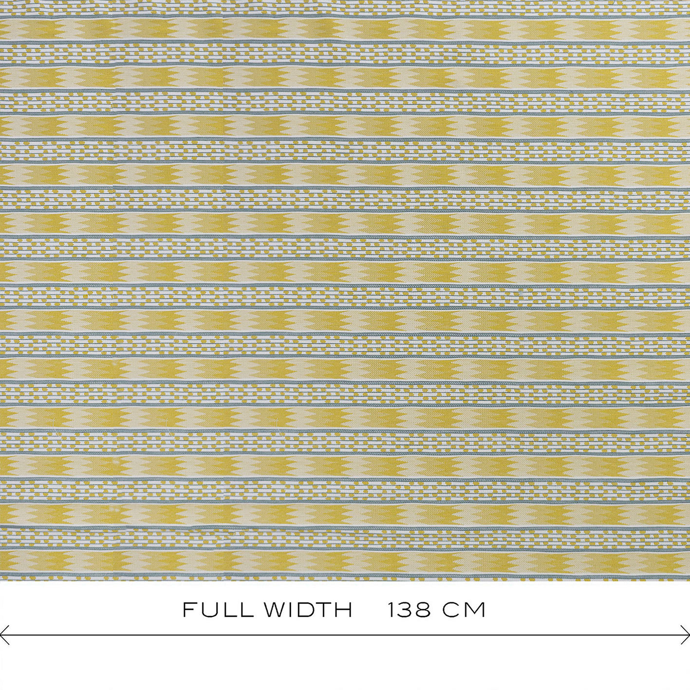 GDT-5788-003 Tela Efeso amarillo de gaston y daniela con diseño étnico para tapiceria. Decoracion de interiores ancho