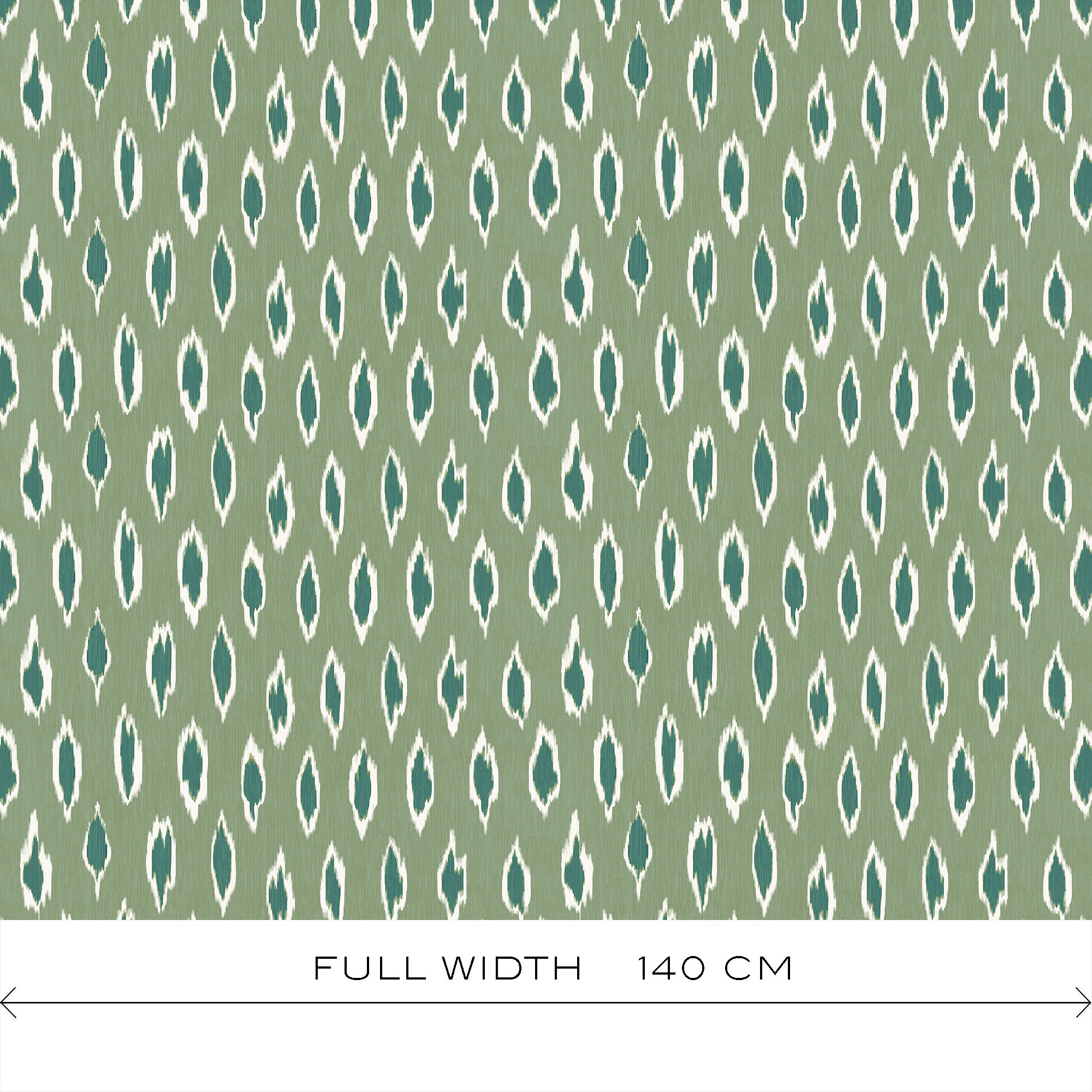 GDT-5794-006 Tela Hali verde de Gaston y Daniela. Estampado de algodon con diseño geometrico para tapiceria y cortinas ancho