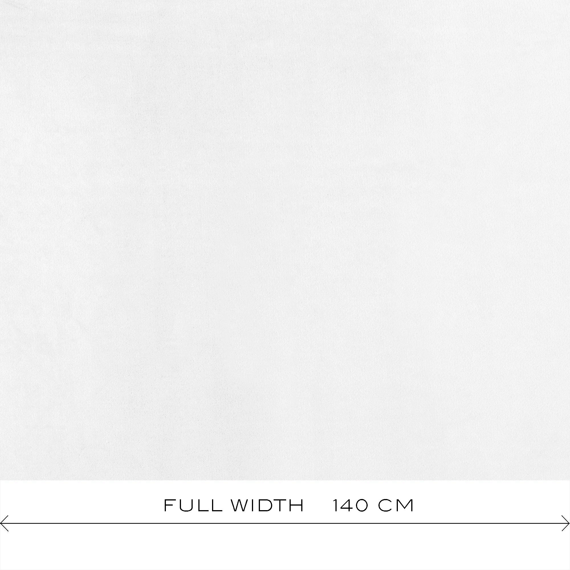 GDT-5795-001 Tela Ulises blanco de Gaston y Daniela. Terciopelo liso para tapiceria y cortinas. Decoracion de interiores ancho