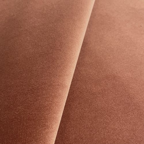 GDT-5795-009 Tela Ulises calabaza de Gaston y Daniela. Terciopelo liso para tapiceria y cortinas. Decoracion de interiores. Detalle