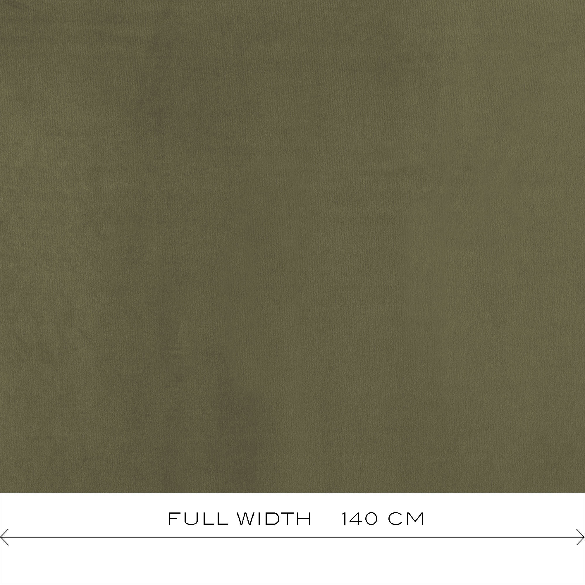 GDT-5795-022 Tela Ulises kaki verde de Gaston y Daniela. Terciopelo liso para tapiceria y cortinas. Decoracion de interiores ancho