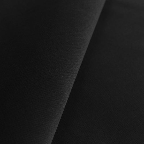 GDT-5795-037 Tela Ulises negro de Gaston y Daniela. Terciopelo liso para tapiceria y cortinas. Decoracion de interiores. Detalle