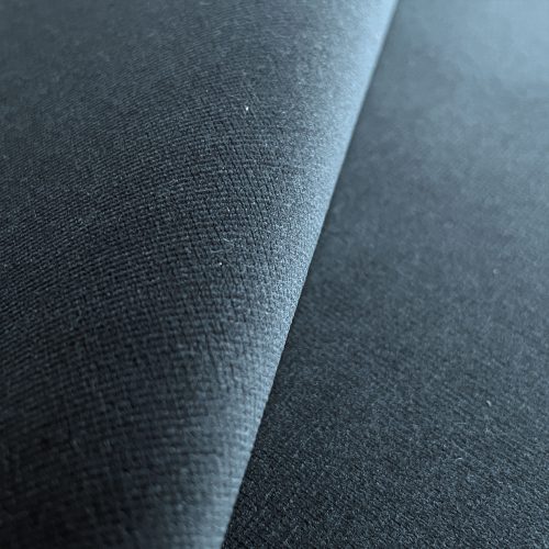 GDT-5795-038 Tela Ulises antracita gris de Gaston y Daniela. Terciopelo liso para tapiceria y cortinas. Decoracion de interiores. Detalle