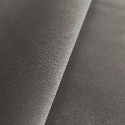 GDT-5795-040 Tela Ulises gris de Gaston y Daniela. Terciopelo liso para tapiceria y cortinas. Decoracion de interiores. Detalle