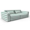Sofa adriano verde gaston y daniela telas cuadros tapizado decoracion casa