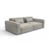 Sofa tapizado gaston y daniela tela assos amarillo decoracion diseño etnico casa