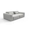Sofa tapizado gaston y daniela tela bosforo beige decoracion diseño rayas outdoor casa