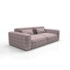 Sofa tapizado gaston y daniela tela bosforo rojo decoracion diseño rayas outdoor casa
