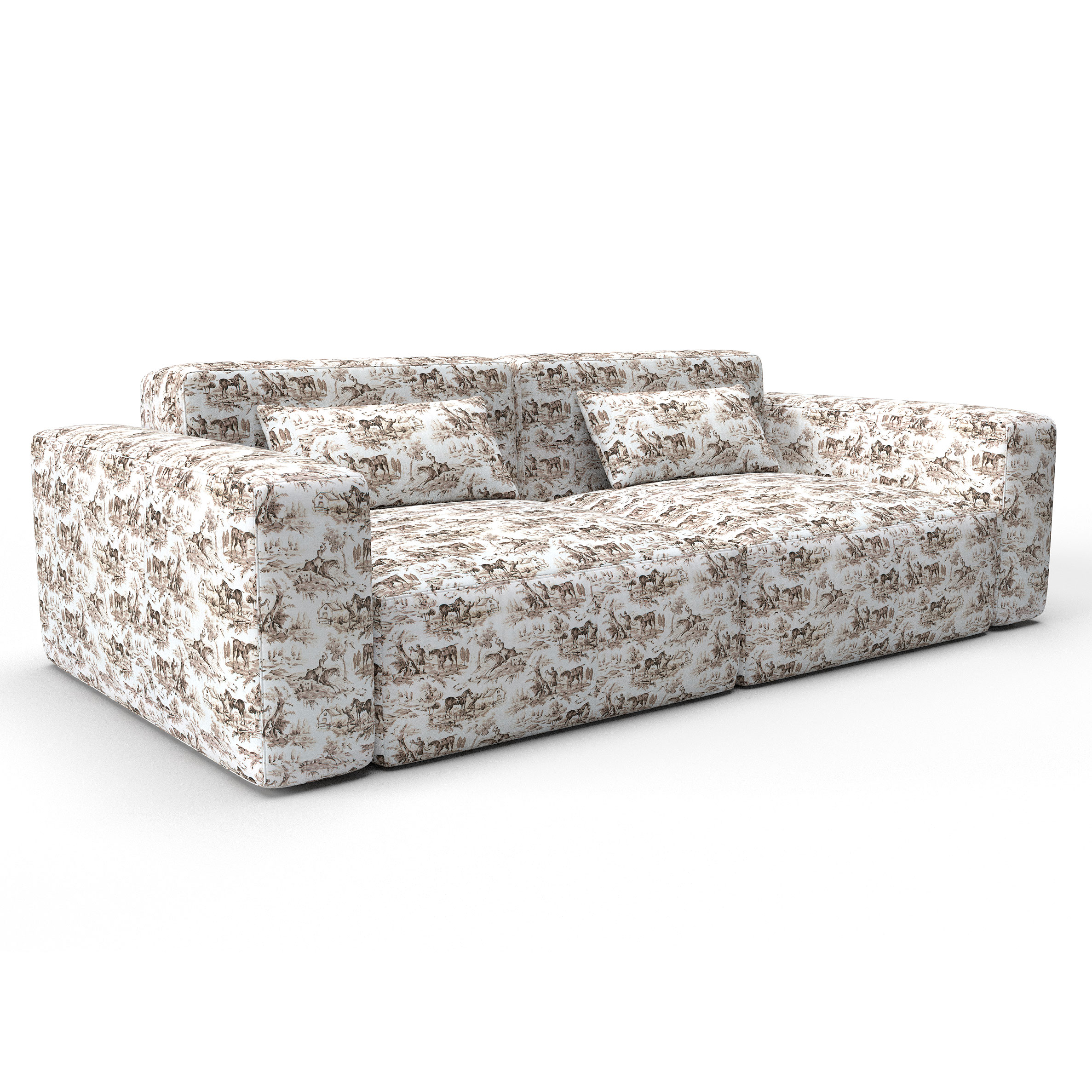 Sofa complutum topo gaston y daniela telas figuras tapizado decoracion casa