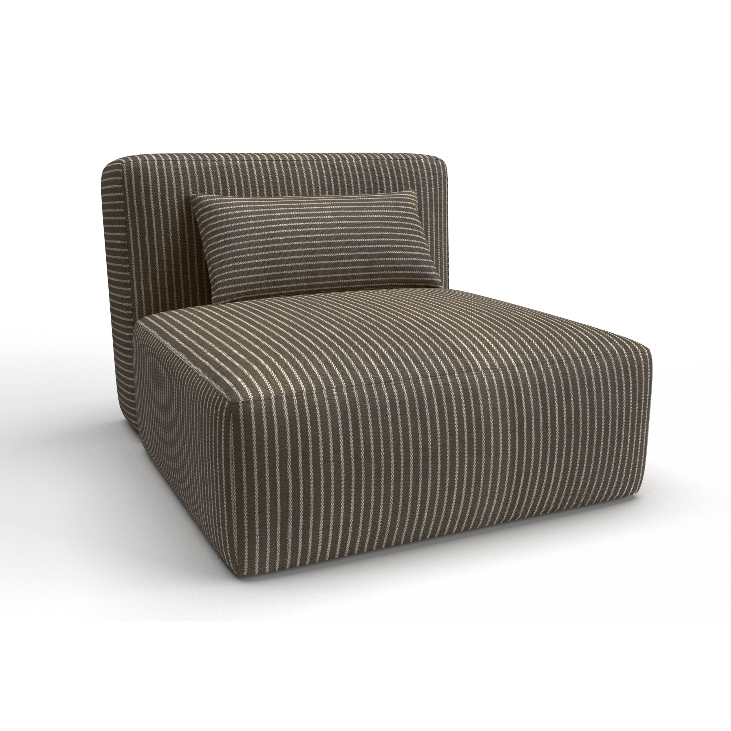 Sofa tapizado gaston y daniela tela egeo vison decoracion diseño rayas casa