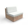 Sofa tapizado gaston y daniela tela etria verde decoracion diseño geometrico outdoor casa
