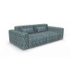 Sofa hesperia azul plomo gaston y daniela telas oriental tapizado decoracion casa