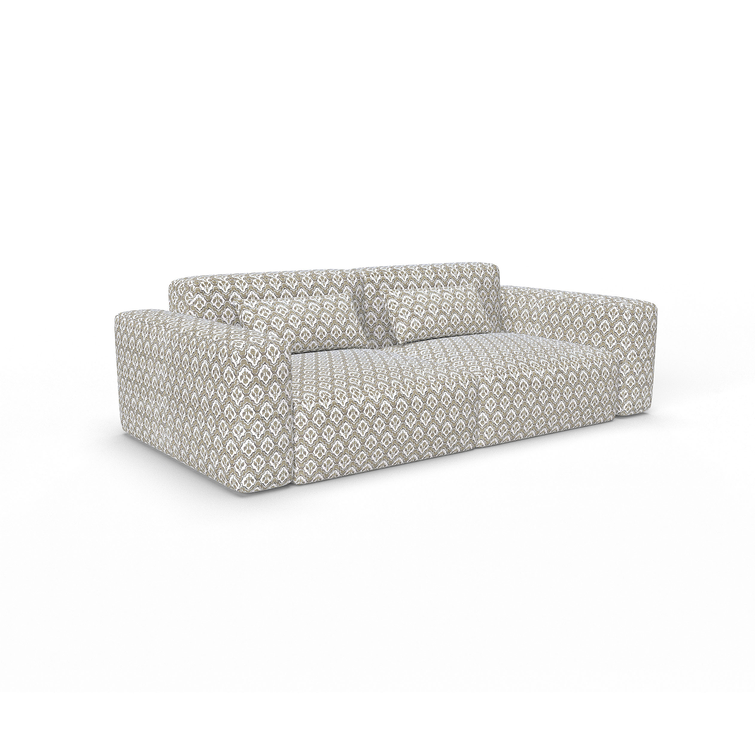 Sofa legio nata gaston y daniela telas floral geometrico tapizado decoracion casa