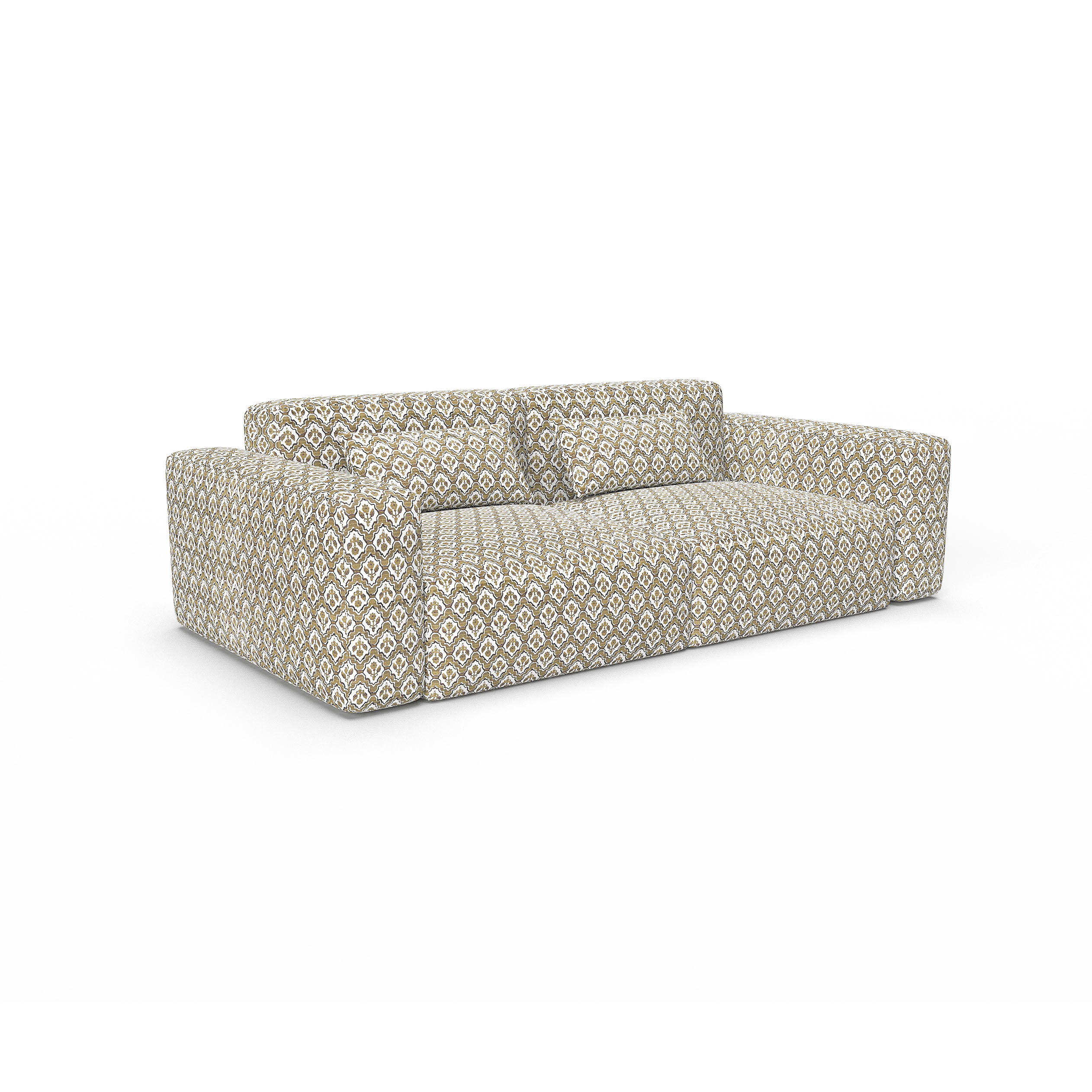 Sofa legio tabaco gaston y daniela telas floral geometrico tapizado decoracion casa