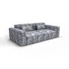 Sofa tapizado gaston y daniela tela Los Valles decoracion diseño botanico lorenzo castillo casa