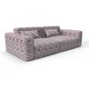 Sofa tapizado gaston y daniela tela meridio burdeos decoracion diseño figuras lorenzo castillo casa