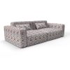 Sofa tapizado gaston y daniela tela meridio teja decoracion diseño figuras lorenzo castillo casa