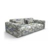 Sofa tapizado gaston y daniela tela viñamala verde decoracion diseño montañas abstracto lorenzo castillo casa
