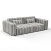Sofa albuquerque natural gaston y daniela telas rayas etnico tapizado decoracion casa