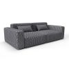 Sofa aztec azul marino gaston y daniela telas etnico tapizado decoracion casa
