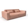 Sofa aztec coral gaston y daniela telas etnico tapizado decoracion casa