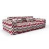 Sofa cala figuera burdeos botella gaston y daniela telas ikat tapizado decoracion casa
