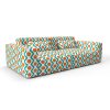 Sofa cala marsal turquesa teja gaston y daniela telas geometrico tapizado decoracion casa
