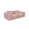 Sofa cala murada burdeos gaston y daniela telas ikat etnico tapizado decoracion casa