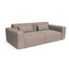 Sofa caleb tabaco navy gaston y daniela lorenzo castillo telas geometrico tapizado decoracion casa