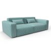 Sofa calobra agua verde gaston y daniela telas rayas tapizado decoracion casa