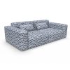 Sofa castilla azul gaston y daniela telas animal print tapizado decoracion casa