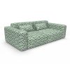 Sofa castilla verde gaston y daniela telas animal print tapizado decoracion casa