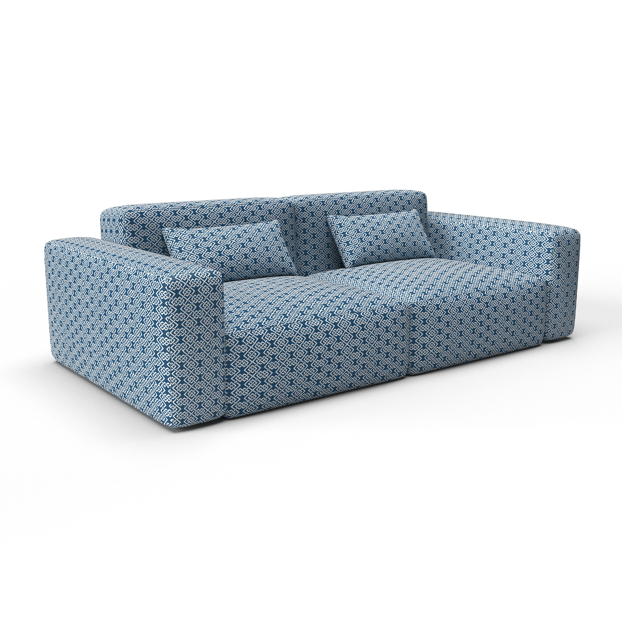 Sofa ephraim gaston y daniela lorenzo castillo telas geometrico tapizado decoracion casa