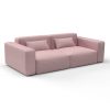 Sofa floopy rosa gaston y daniela lorezno castillo telas geometrico tapizado decoracion casa