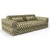 Sofa gedeon amarillo gaston y daniela lorenzo castillo telas geometrico tapizado decoracion casa